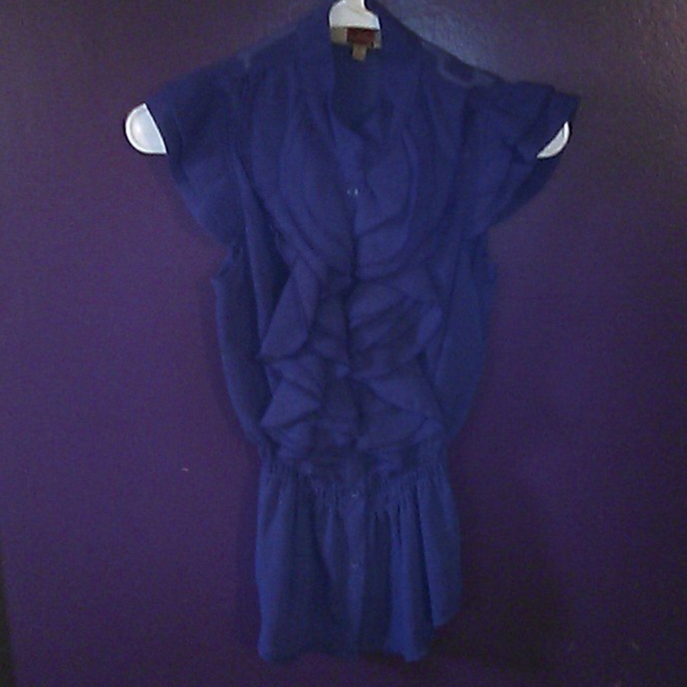 Ruffled blouse